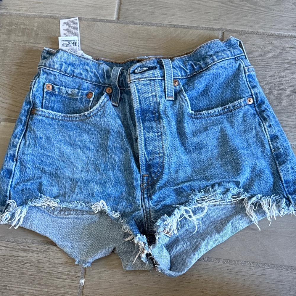 Levi’sDenim Blue Women's Shorts